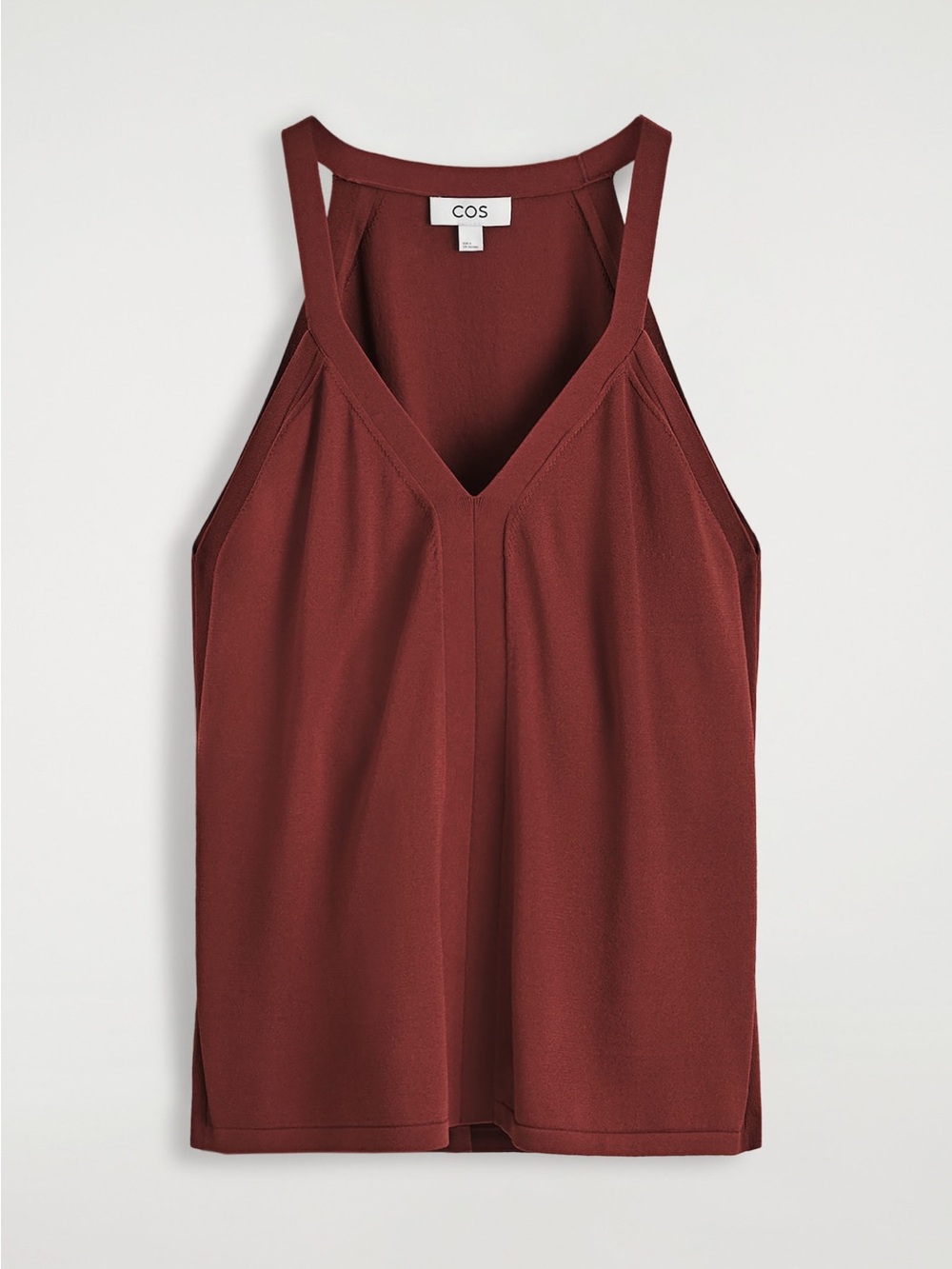 COS Knitted V-Neck Tank Top